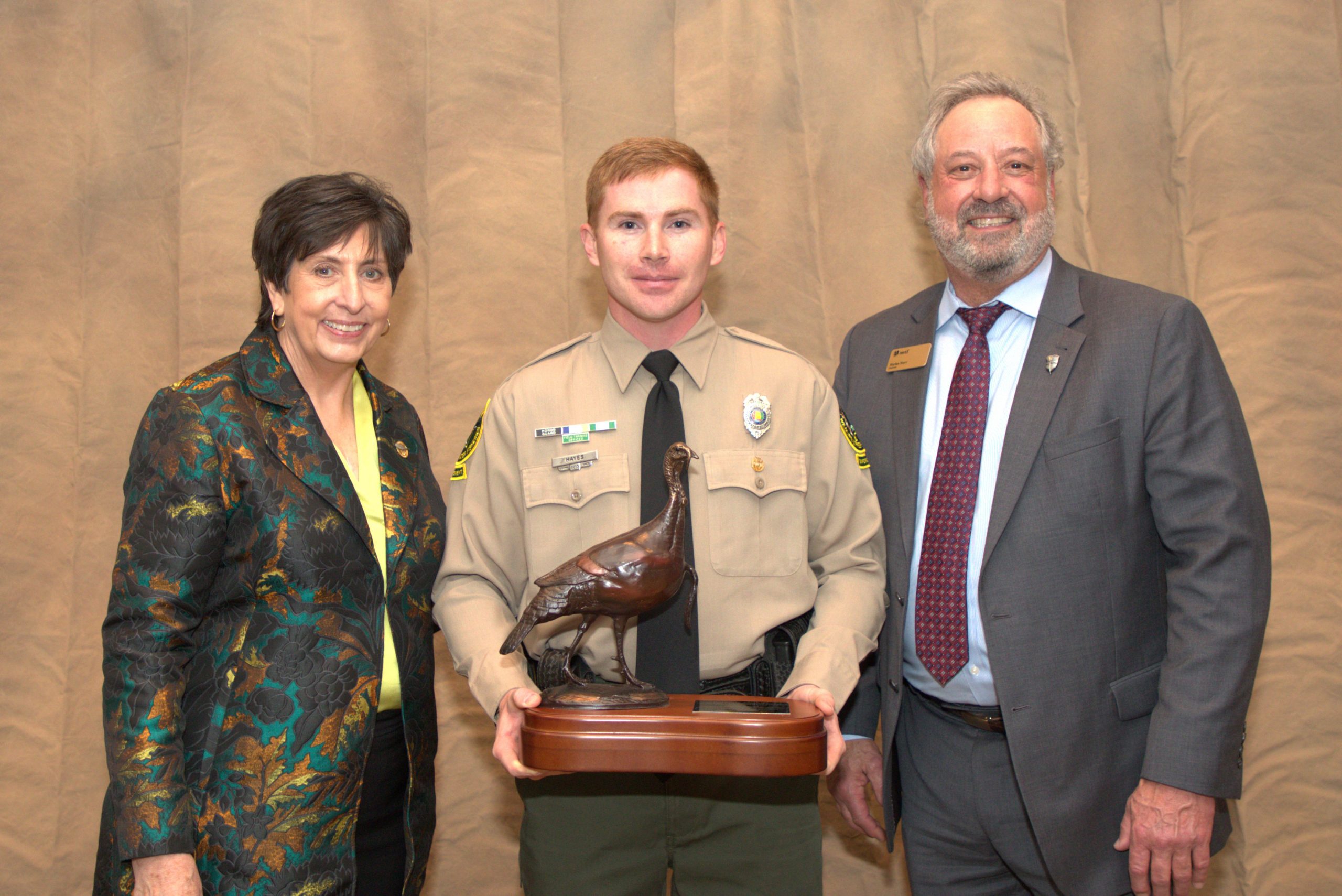 Hayes Receives Wildlife Officer of the Year Award The National Wild Turkey Federation