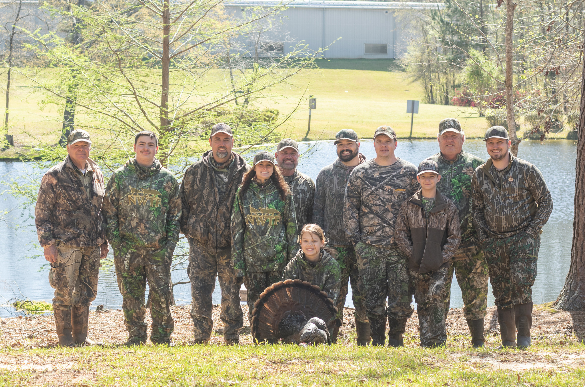 youth turkey hunt participants