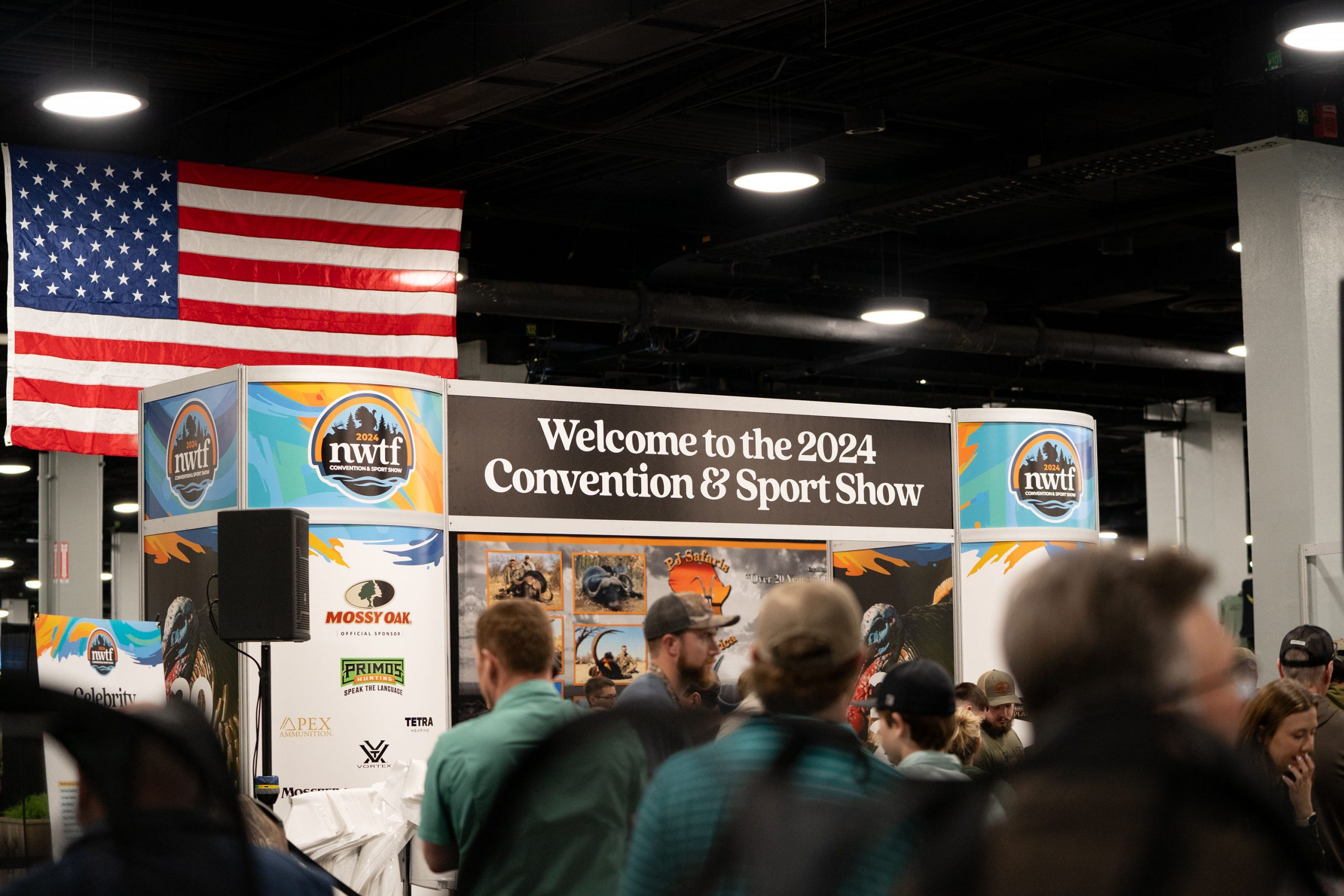 Convention show floor entrance