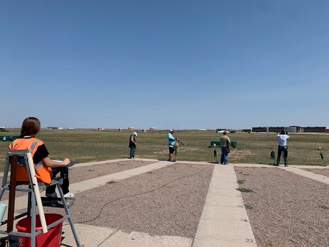 Wyoming Clays for Conservation trap shooting event