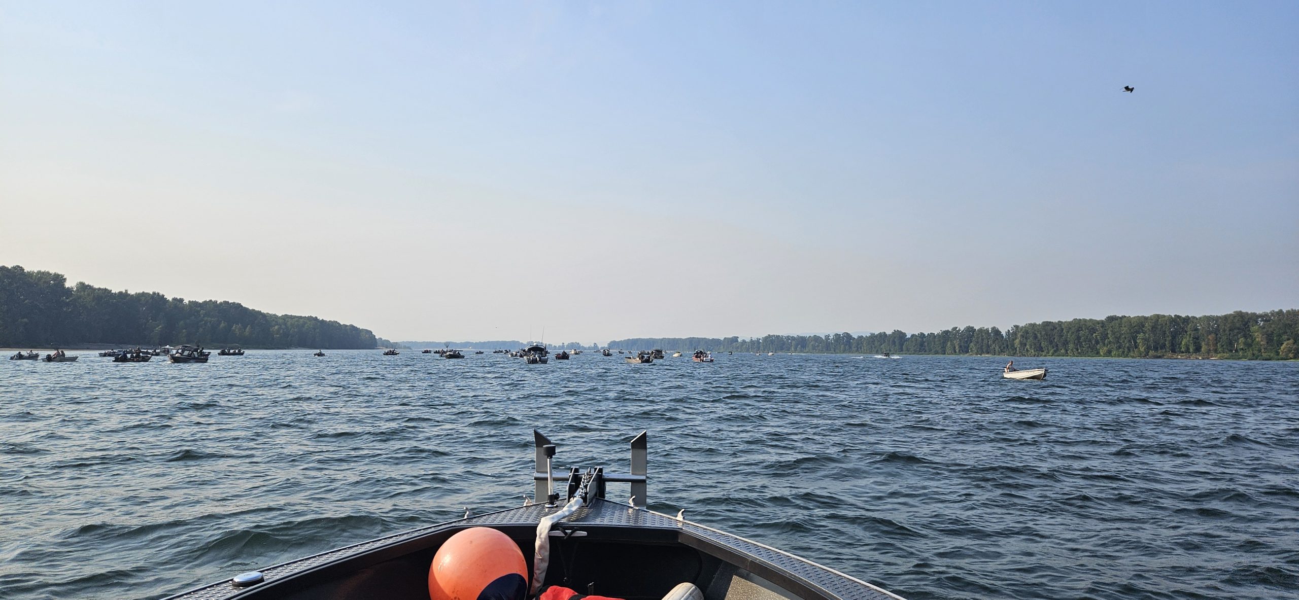 Fishing boats in the Columbia River