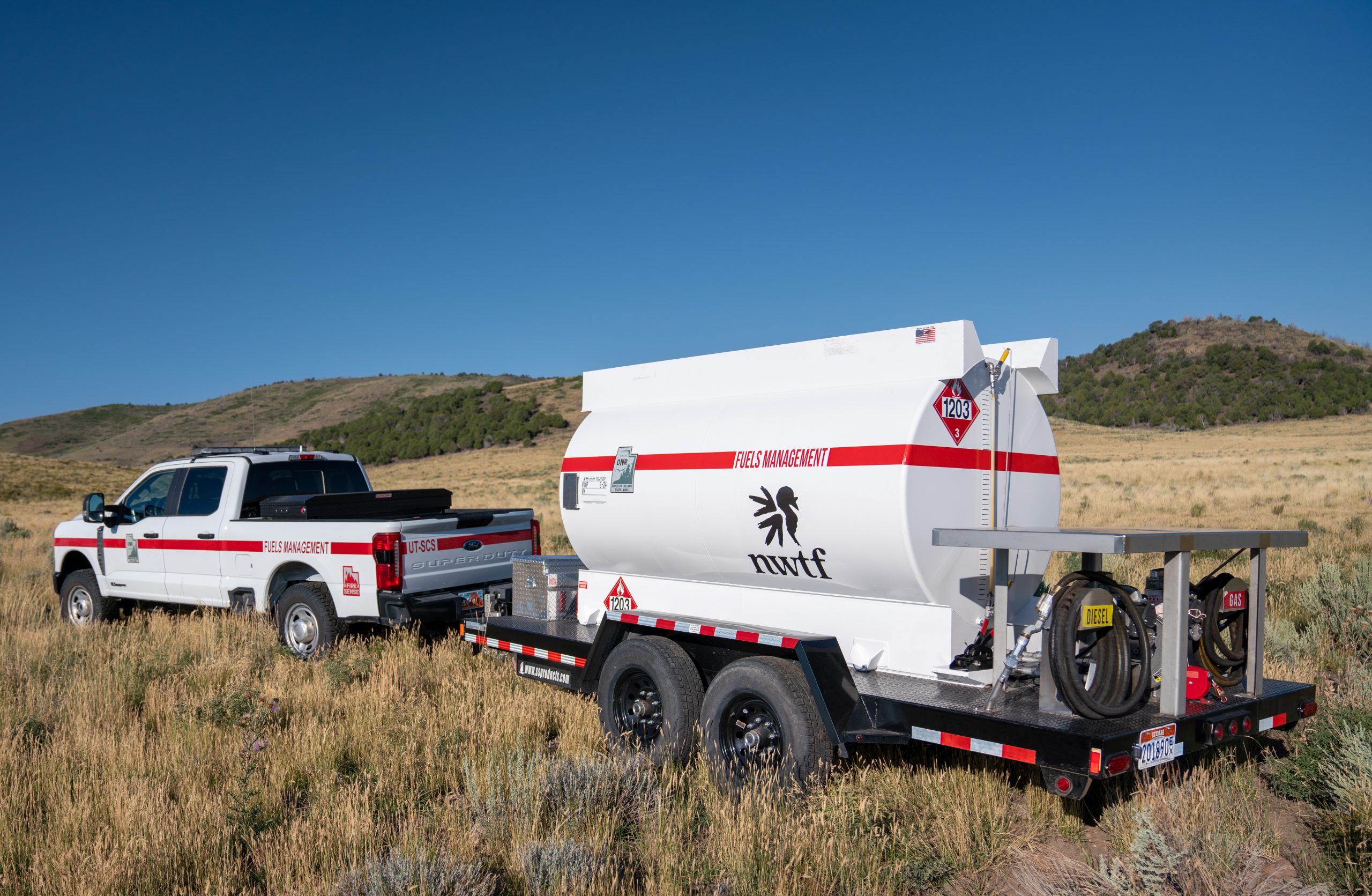 Utah fuel trailer