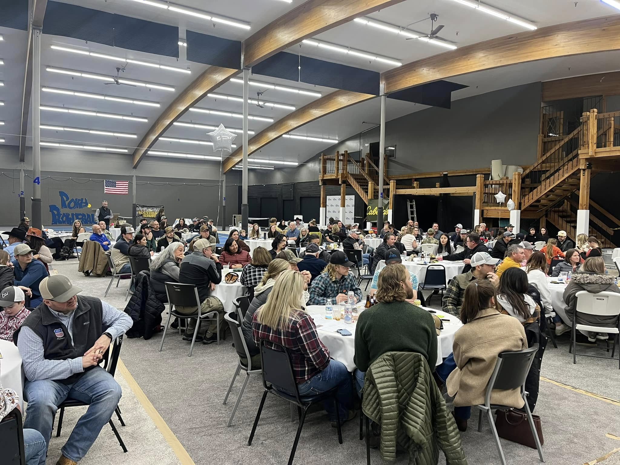 Group photo of the Southeast Idaho banquet