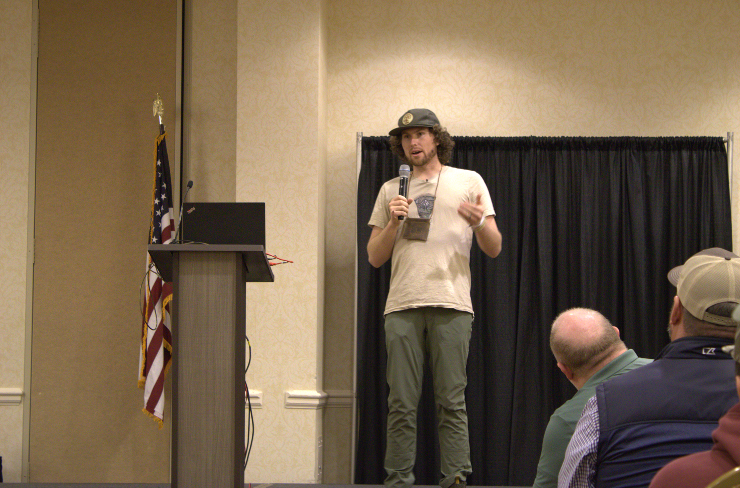 Beau Brooks speaks at NWTF Convention, offering hunting tactics tips and tricks